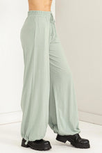Load image into Gallery viewer, Sage High Waist Drawstring Lounge Pants