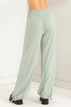 Load image into Gallery viewer, Sage High Waist Drawstring Lounge Pants
