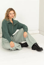 Load image into Gallery viewer, Sage High Waist Drawstring Lounge Pants