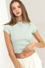 Load image into Gallery viewer, Lettuce Hem Crop Top