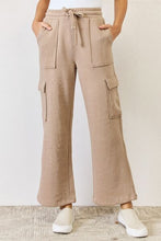 Load image into Gallery viewer, High Waist Cargo Wide Leg Pants