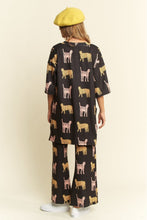 Load image into Gallery viewer, [Regular &amp; Plus Sizes] Urban Safari Oversized T-Shirt and Pant Set