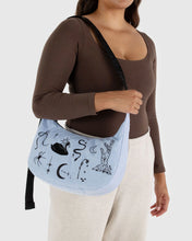 Load image into Gallery viewer, BAGGU Medium Nylon Crescent Cross-Body Bag