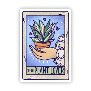 "The Plant Lover" Tarot Plant Sticker