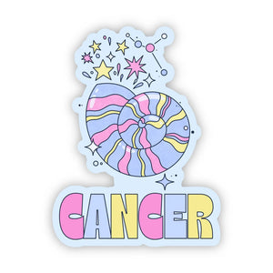 Cancer Astrology Sign Sticker