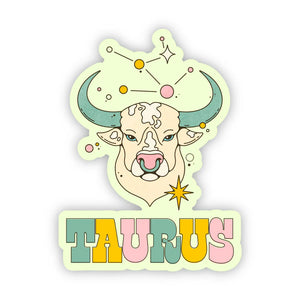 Taurus Astrology Sign Sticker