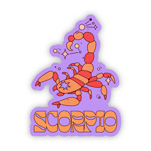 Scorpio Astrology Sign Sticker