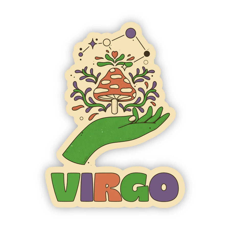 Virgo Astrology Sign Sticker