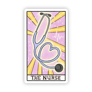 "The Nurse" Tarot Card Sticker