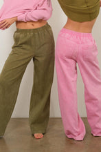 Load image into Gallery viewer, Elastic High Waist Wide Leg Pants