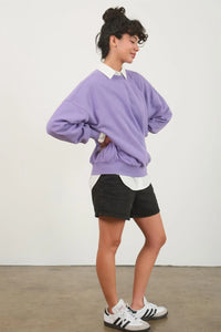 Ultra-Soft Slouchy Sweatshirt