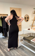 Load image into Gallery viewer, *FINAL SALE* Black BodyCon Maxi Dress