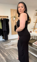 Load image into Gallery viewer, *FINAL SALE* Black BodyCon Maxi Dress