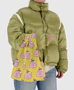 Baby Baggu - Puffer Snoopy Pink