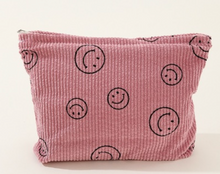 Load image into Gallery viewer, Corduroy Smiley Pouch