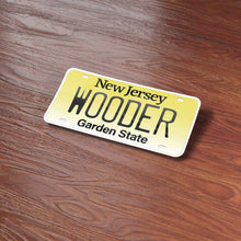 Load image into Gallery viewer, &quot;Wooder&quot; NJ License Plate Sticker