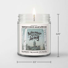 Load image into Gallery viewer, &quot;Remember Your Why&quot; Spearmint &amp; Citrus -  Luxury Soy Candle