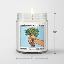 Load image into Gallery viewer, &quot;It&#39;s Nature, Man&quot; Sandalwood &amp; Nutmeg -  Luxury Soy Candle