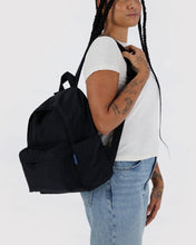 Load image into Gallery viewer, BAGGU Medium Nylon Backpack in Black
