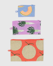 Load image into Gallery viewer, BAGGU Flat Pouch Set - Japanese Produce