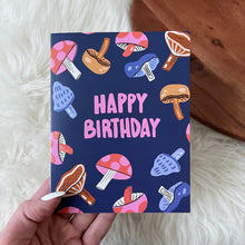 Load image into Gallery viewer, &quot;Happy Birthday&quot; Mushroom Card