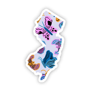 New Jersey Moth and Butterfly Sticker