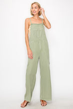 Load image into Gallery viewer, Wide Leg Tencel Overalls