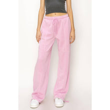 Load image into Gallery viewer, Powder Pink High-Waist Drawstring Pants