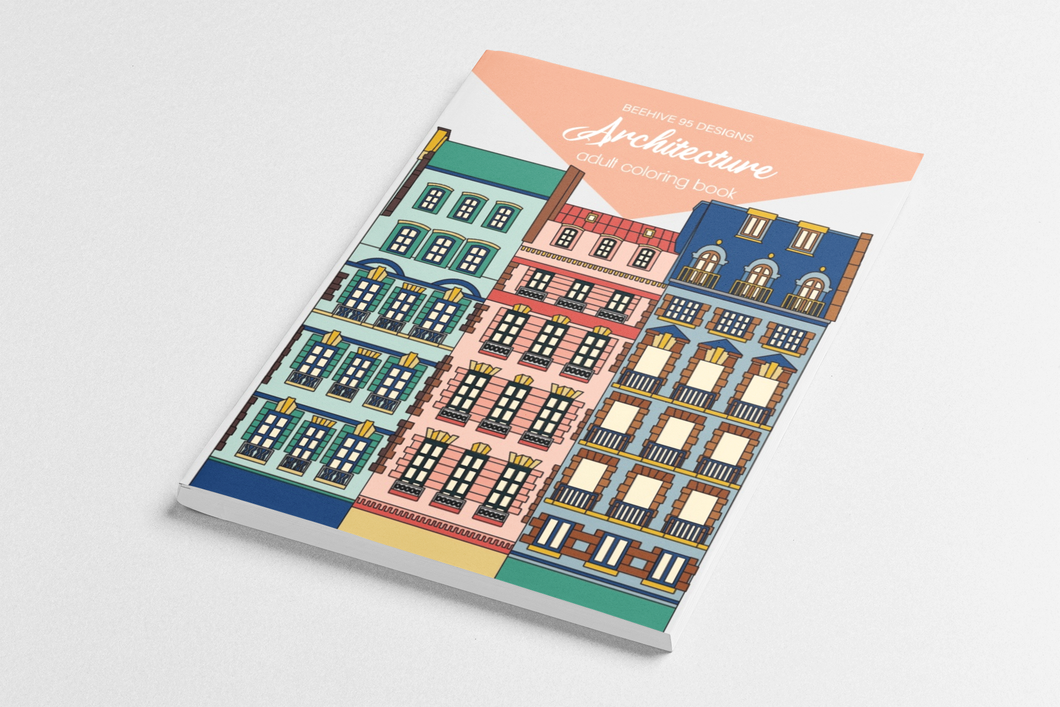 *FINAL SALE* Architecture Coloring Book