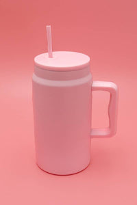50oz Stainless Steel Tumbler in Pink