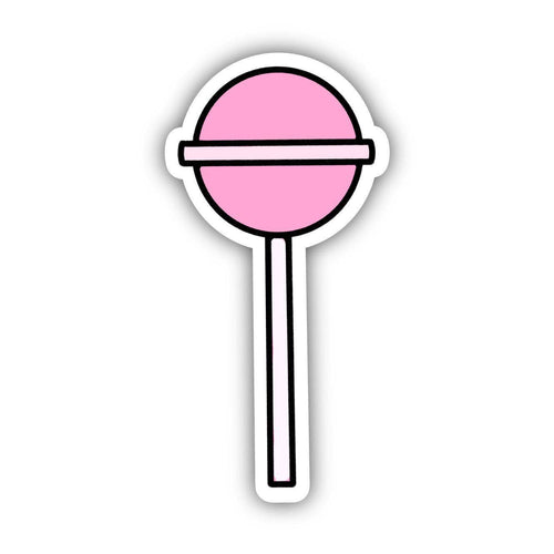 Pink Lollipop Aesthetic Sticker