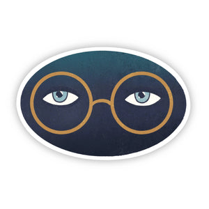 Glasses and Eyes "Roaring 20's" Sticker