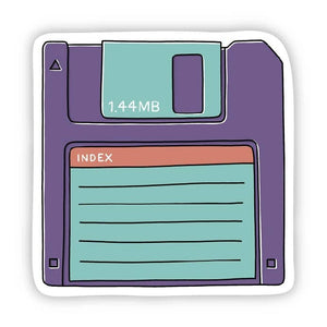 Floppy Disk Sticker