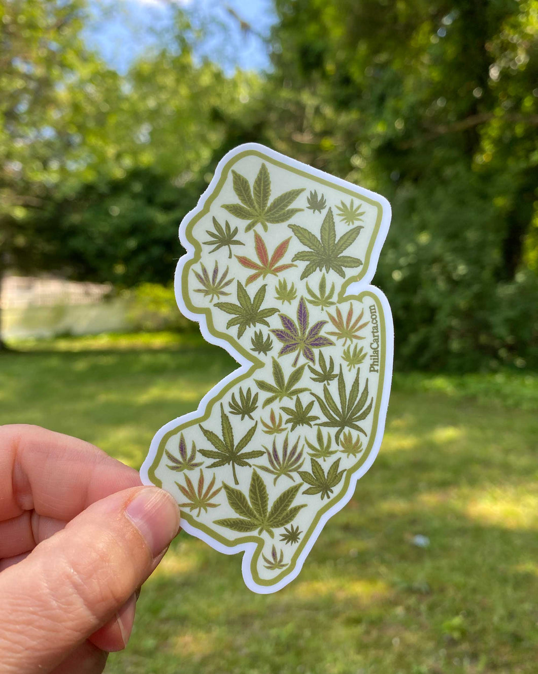 The Garden State Sticker