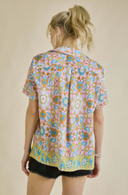 Load image into Gallery viewer, *FINAL SALE* Floral Print Pajama-Style Top