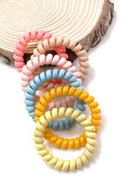 Load image into Gallery viewer, Spiral Phone Cord Hair Ties