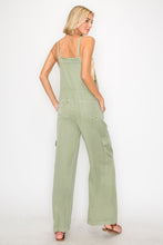Load image into Gallery viewer, Wide Leg Tencel Overalls
