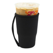 Load image into Gallery viewer, *FINAL SALE* GOCUFF Reusable Coffee Sleeve - Solid Black (Large)