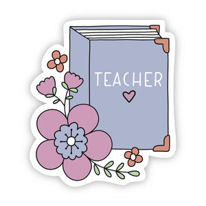 Teacher Floral Book